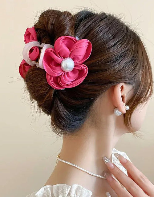 Load image into Gallery viewer, Flower Acrylic Hair Claw Clip 2668south
