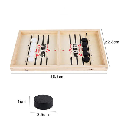 Foosball Winner Games Table Hockey Game Catapult Chess Parent-Child Interactive Toy Fast Sling Puck Board Game Toys for Children 2668south