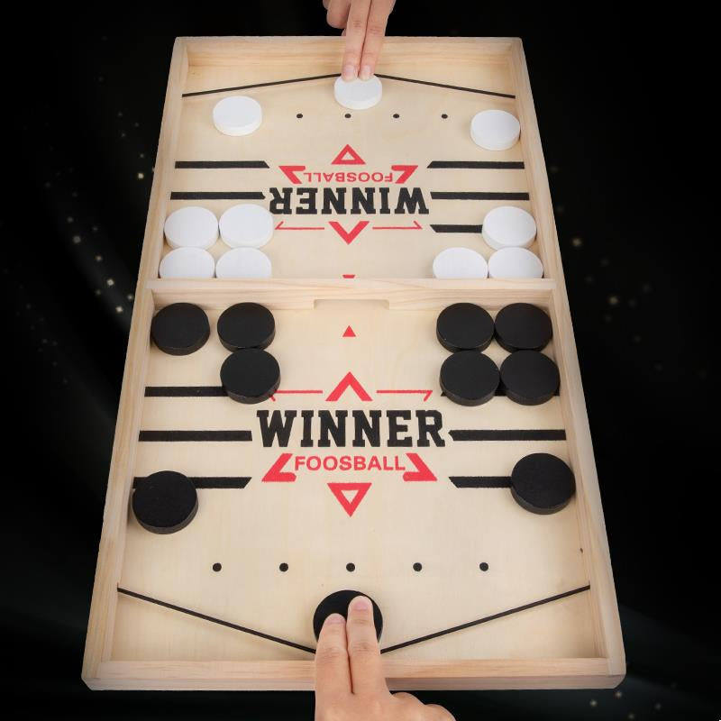 Foosball Winner Games Table Hockey Game Catapult Chess Parent-Child Interactive Toy Fast Sling Puck Board Game Toys for Children 2668south