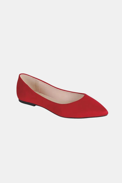 Forever Link Pointy Toe Slip On Flat Loafers 2668south