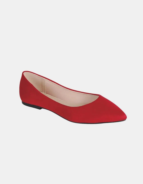 Load image into Gallery viewer, Forever Link Pointy Toe Slip On Flat Loafers 2668south
