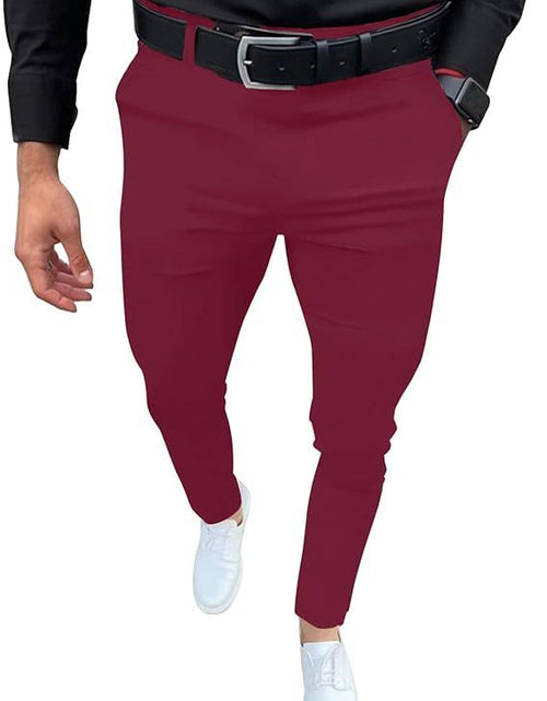 Load image into Gallery viewer, Four Seasons Texture Button Casual Ankle Banded Pants 2668south
