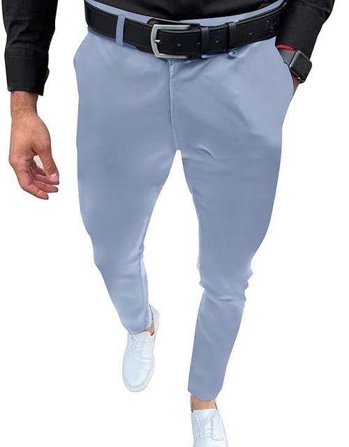 Load image into Gallery viewer, Four Seasons Texture Button Casual Ankle Banded Pants 2668south
