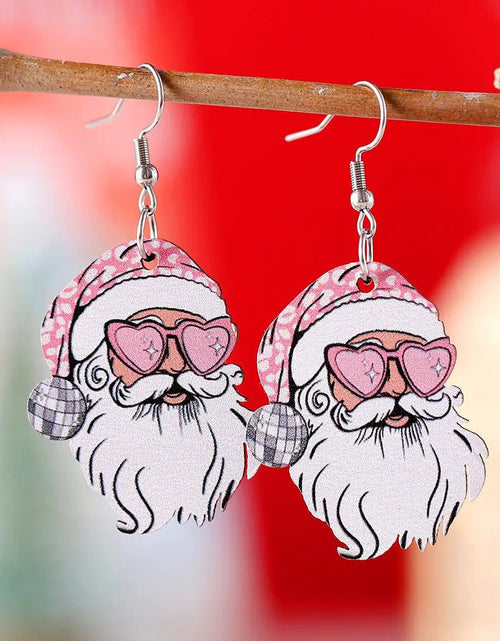 Load image into Gallery viewer, Funny Santa Claus Earrings Christmas Pendant Earrings Gift 2668south
