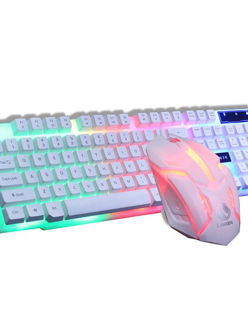 Load image into Gallery viewer, GTX300 Gaming CF LOL Gaming Keyboard Mouse Glowing Set 2668south
