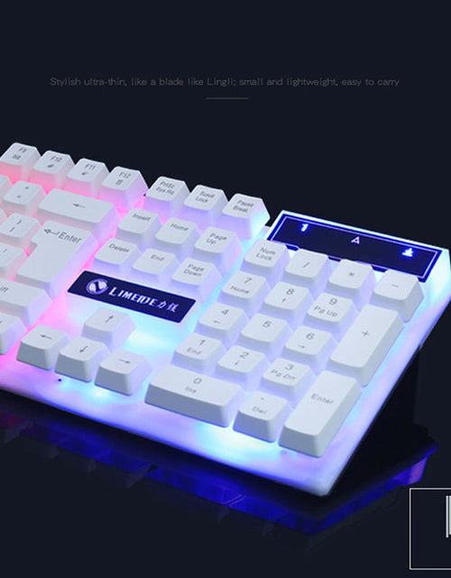 Load image into Gallery viewer, GTX300 Gaming CF LOL Gaming Keyboard Mouse Glowing Set 2668south
