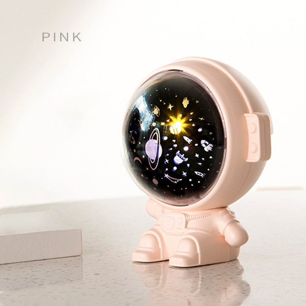 Galaxy Star Projector Starry Sky Night Light Astronaut Lamp Room Decr Gift Child Kids Baby Christmas Spaceman Projection 2668south