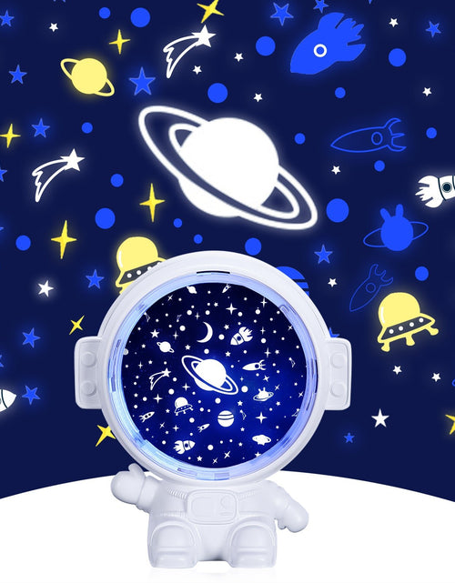 Load image into Gallery viewer, Galaxy Star Projector Starry Sky Night Light Astronaut Lamp Room Decr Gift Child Kids Baby Christmas Spaceman Projection 2668south
