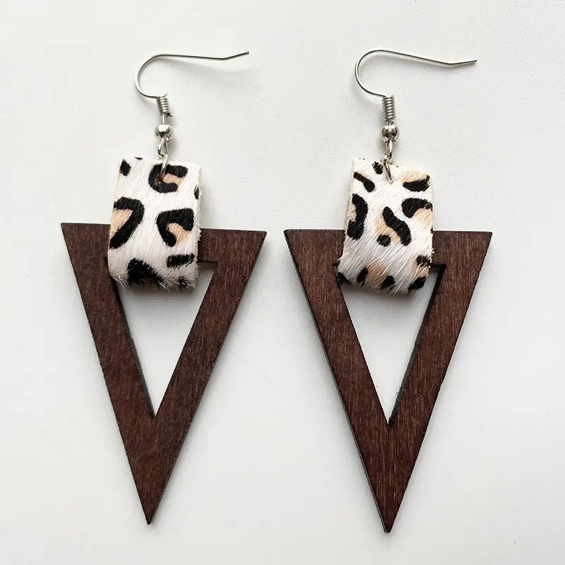 Geometric Drop Earrings 2668south