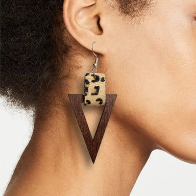 Geometric Drop Earrings 2668south