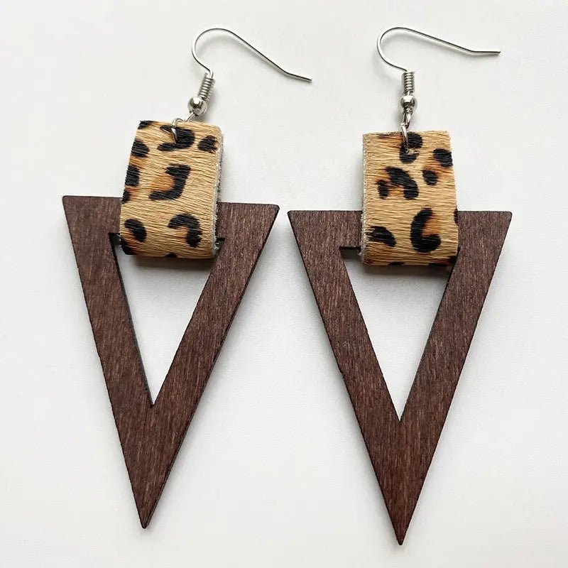 Geometric Drop Earrings 2668south