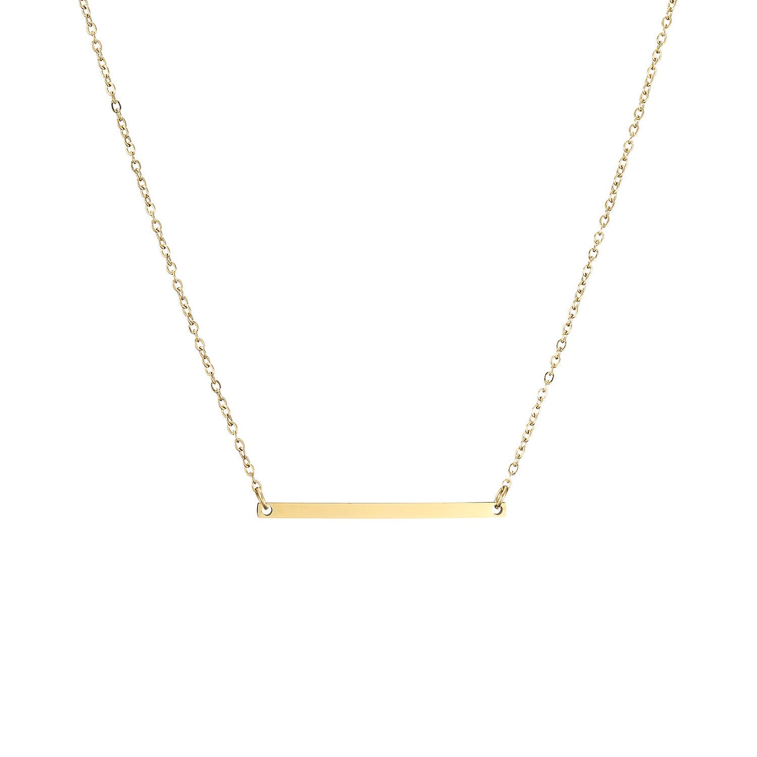 Geometric Single Long Women's Necklace 2668south