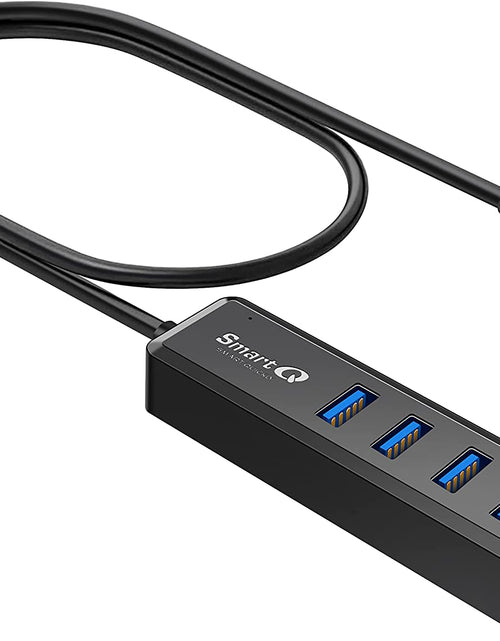 Load image into Gallery viewer, H302S USB 3.0 Hub for Laptop with 2Ft Long Cable, Multi Port Expander, Fast Data Transfer USB Splitter Compatible with Windows PC, Mac, Printer, Mobile HDD 2668south
