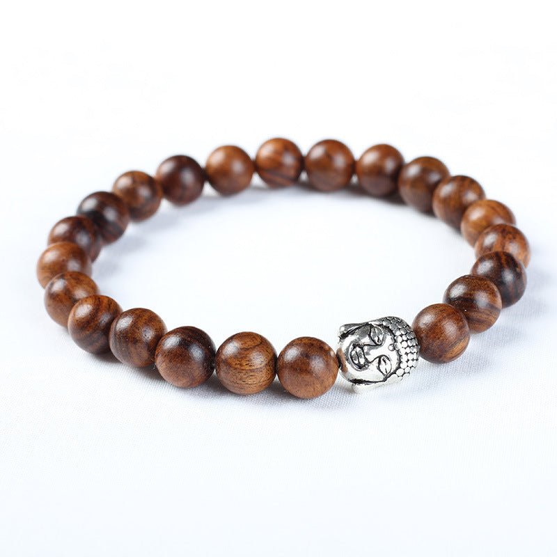 Hainan Natural Huanghua Pear Wooden Prayer Beads Bracelets 2668south