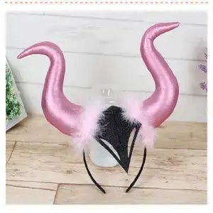 Halloween Accessories Demon Horn Headdress Demon Witch Costume Props 2668south