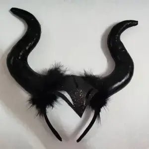 Halloween Accessories Demon Horn Headdress Demon Witch Costume Props 2668south