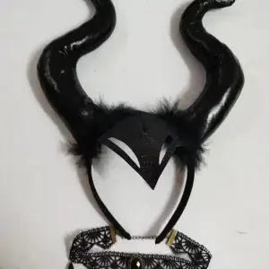 Halloween Accessories Demon Horn Headdress Demon Witch Costume Props 2668south