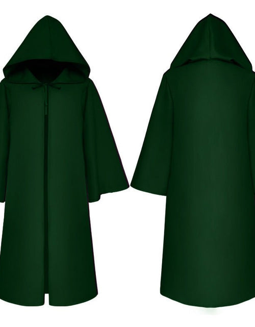 Load image into Gallery viewer, Halloween Ball Dress Up Death Cloak Medieval Hoodie Cloak 2668south
