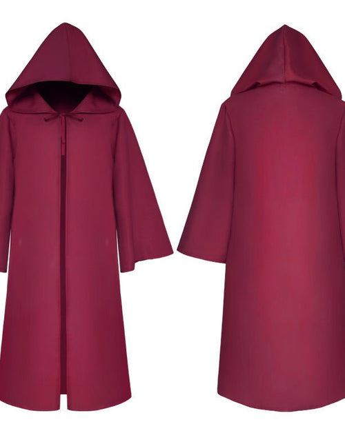 Load image into Gallery viewer, Halloween Ball Dress Up Death Cloak Medieval Hoodie Cloak 2668south
