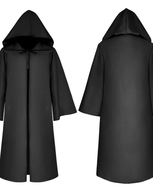 Load image into Gallery viewer, Halloween Ball Dress Up Death Cloak Medieval Hoodie Cloak 2668south
