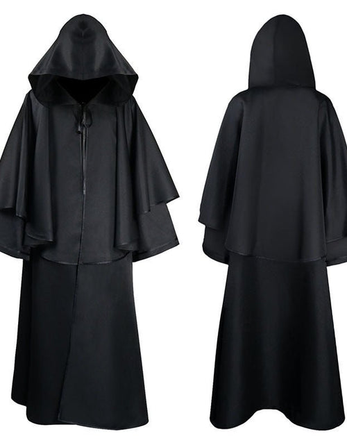 Load image into Gallery viewer, Halloween Ball Dress Up Death Cloak Medieval Hoodie Cloak 2668south
