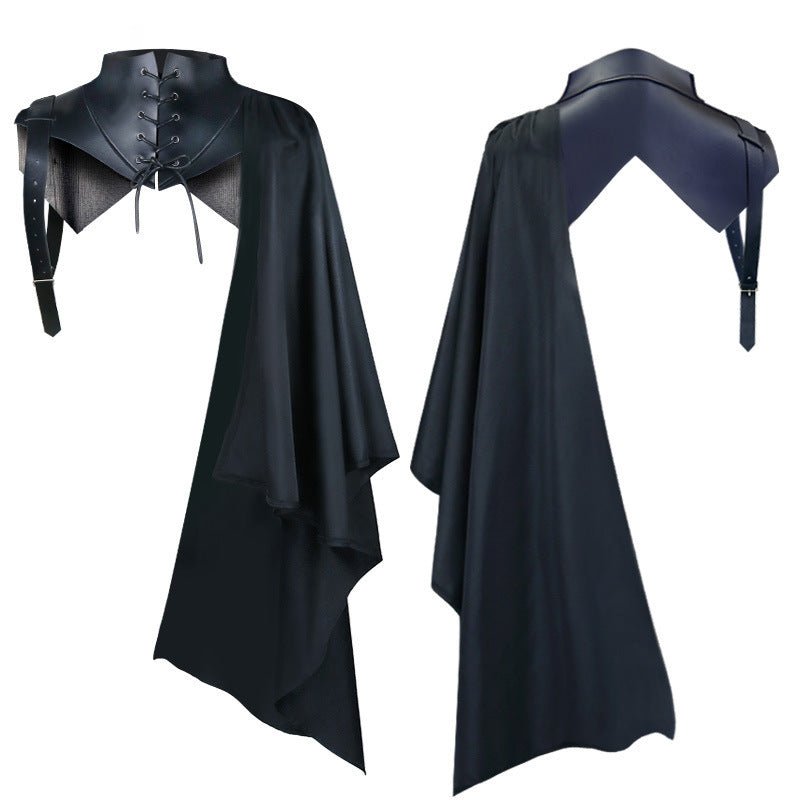 Halloween Dance Costume Death Cape Medieval Hat 2668south