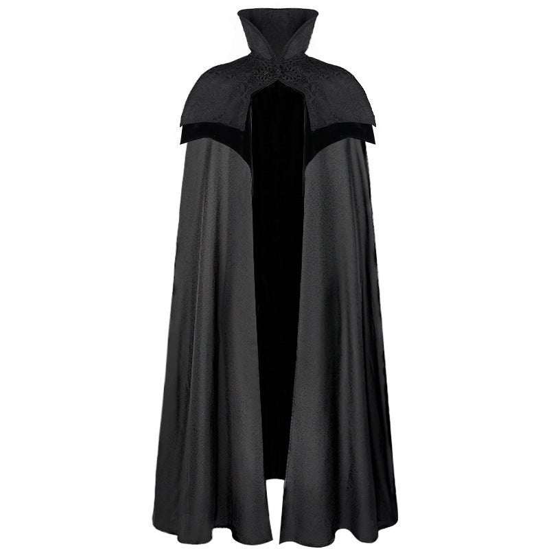 Halloween Dance Costume Death Cape Medieval Hat 2668south