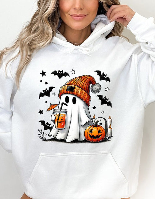 Load image into Gallery viewer, Halloween Ghost Pumpkin Bat Hoodies For Women Fashion Hooded 2668south
