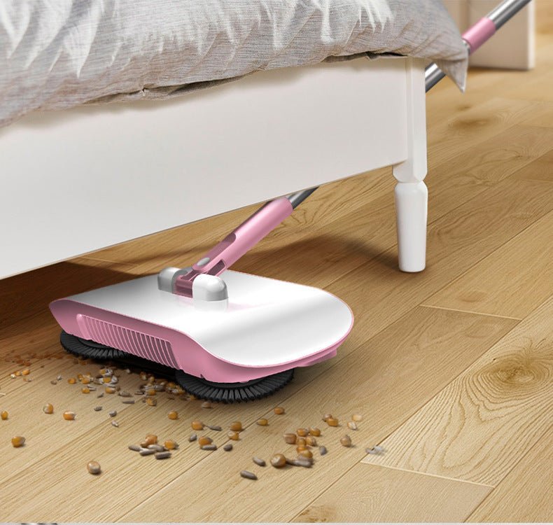 Hand Push Sweeper Household Broom Dustpan Mop Floor All-in-one Machine Gift Mop Sweeper 2668south