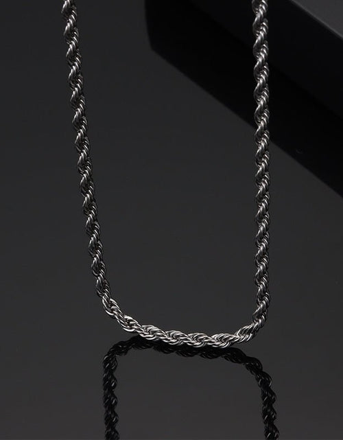 Load image into Gallery viewer, Hemp Flowers Chain Necklace Men&#39;s Diy Chain Twist 2668south
