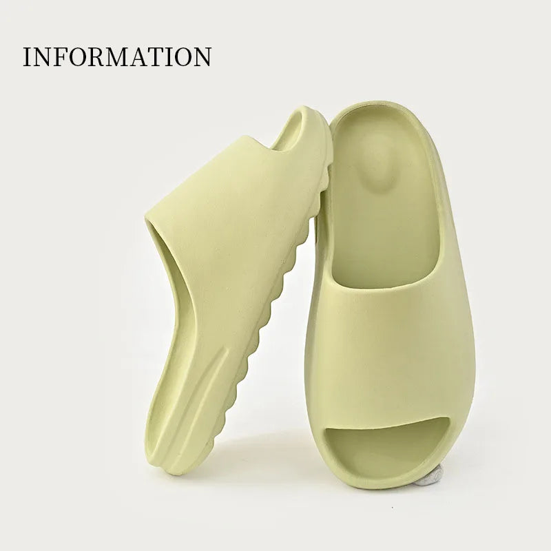 High Quality EVA Soft Thick Soled Slippers Women'S Summer Fashion Wear Slippers Home Home Sandals Men'S Beach Shoes 2668south