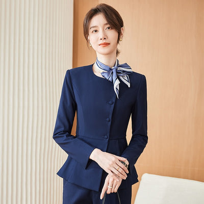 High-end Business Suit Ladies Reception Workwear Coat 2668south