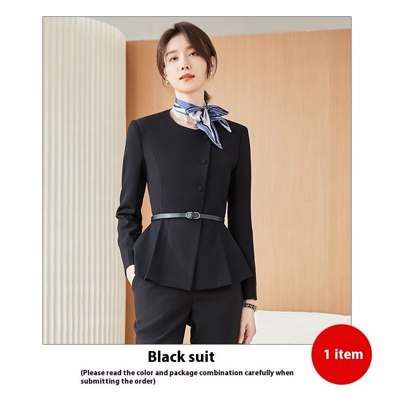 High-end Business Suit Ladies Reception Workwear Coat 2668south