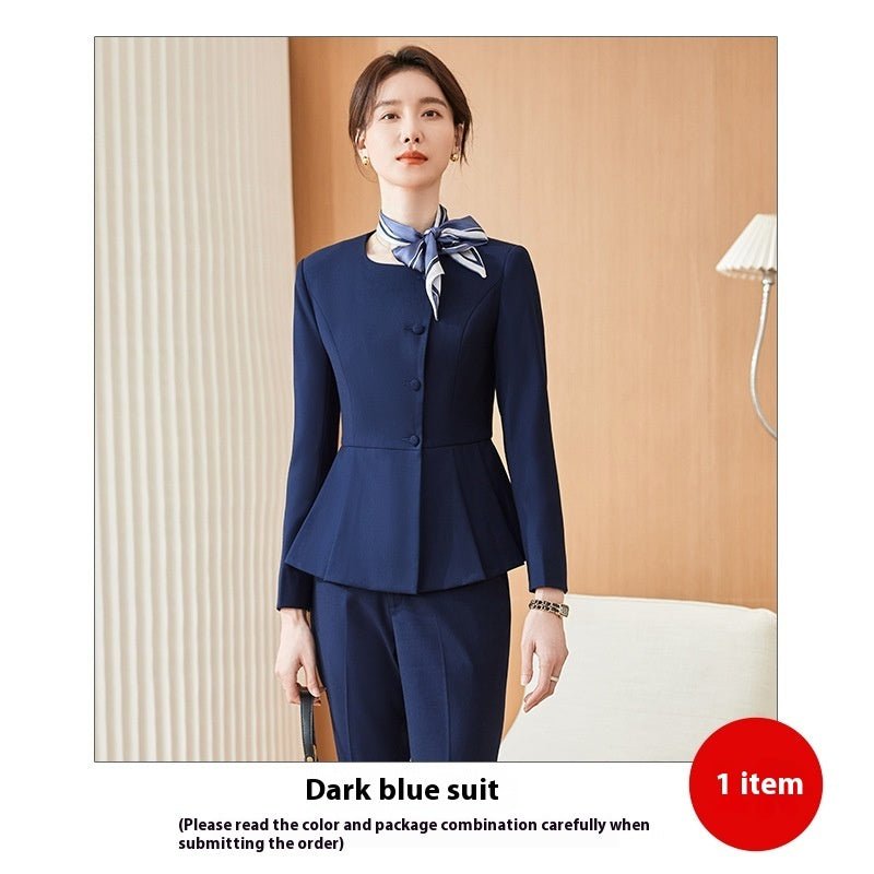 High-end Business Suit Ladies Reception Workwear Coat 2668south