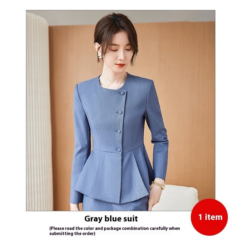 High-end Business Suit Ladies Reception Workwear Coat 2668south