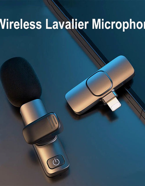 Load image into Gallery viewer, Hight Quality Wireless Lavalier Microphone Portable Audio Video Recording Mic for Iphone Android Live Game Mobile Phone Camera 2668south
