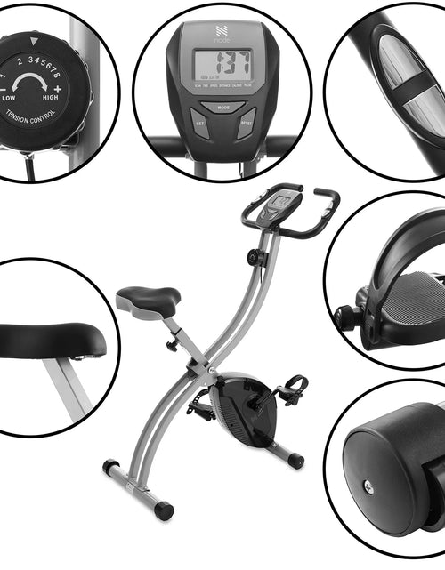 Load image into Gallery viewer, Indoor Cycling Bike - Folding, Upright Stationary Exercise Cycle with Magnetic Resistance 2668south
