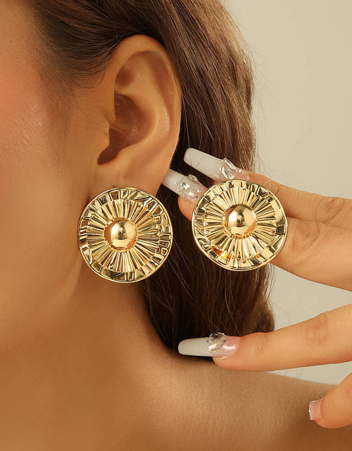 Load image into Gallery viewer, Irregular Exaggerated Circle Stud Earrings For Women Fashion 2668south
