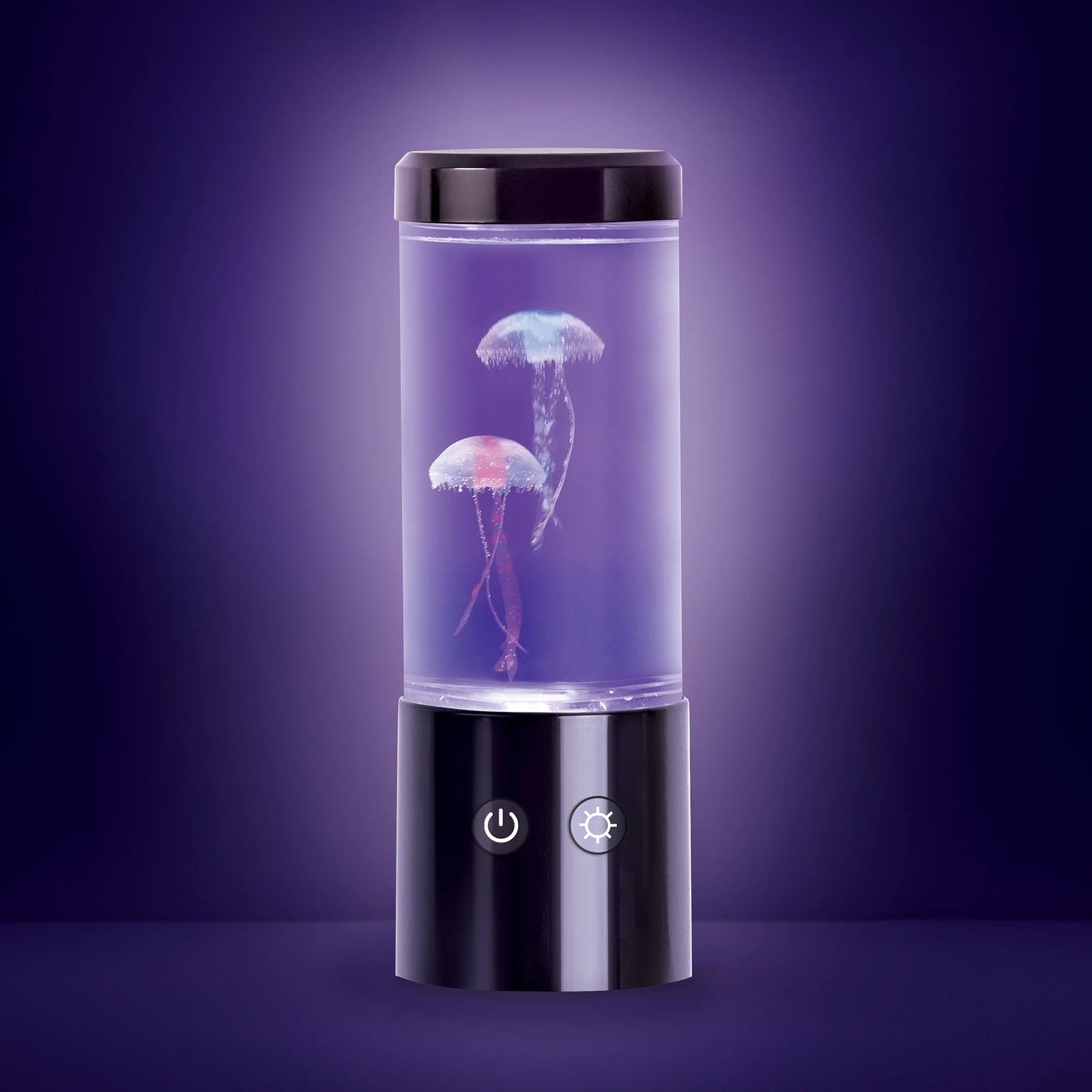 Jellyfish Lamp Motion & Multicolor Leds - Easy Mode Switching, USB Powered - 9" 2668south