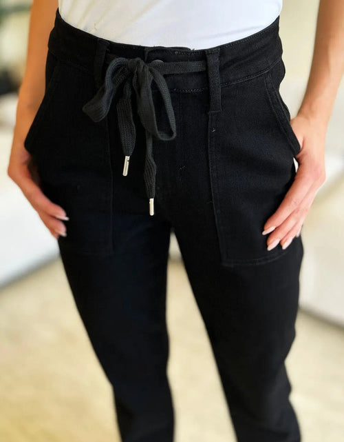 Load image into Gallery viewer, Judy Blue Full Size High Waist Double Roll Cuff Jeans 2668south
