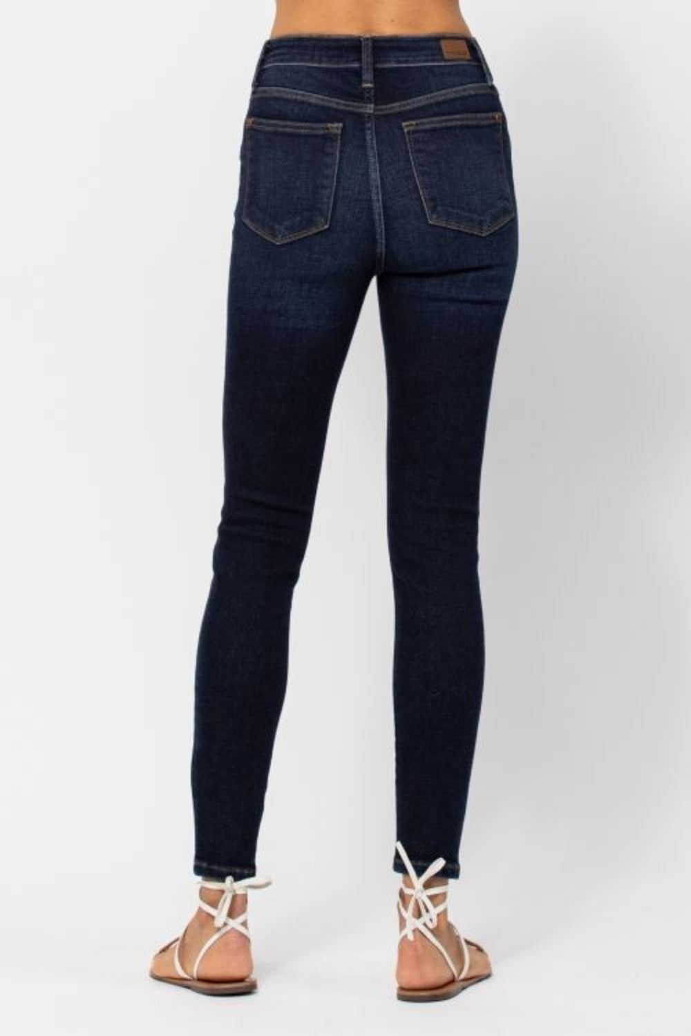 Judy Blue Full Size High Waist Handsand Skinny Jeans 2668south