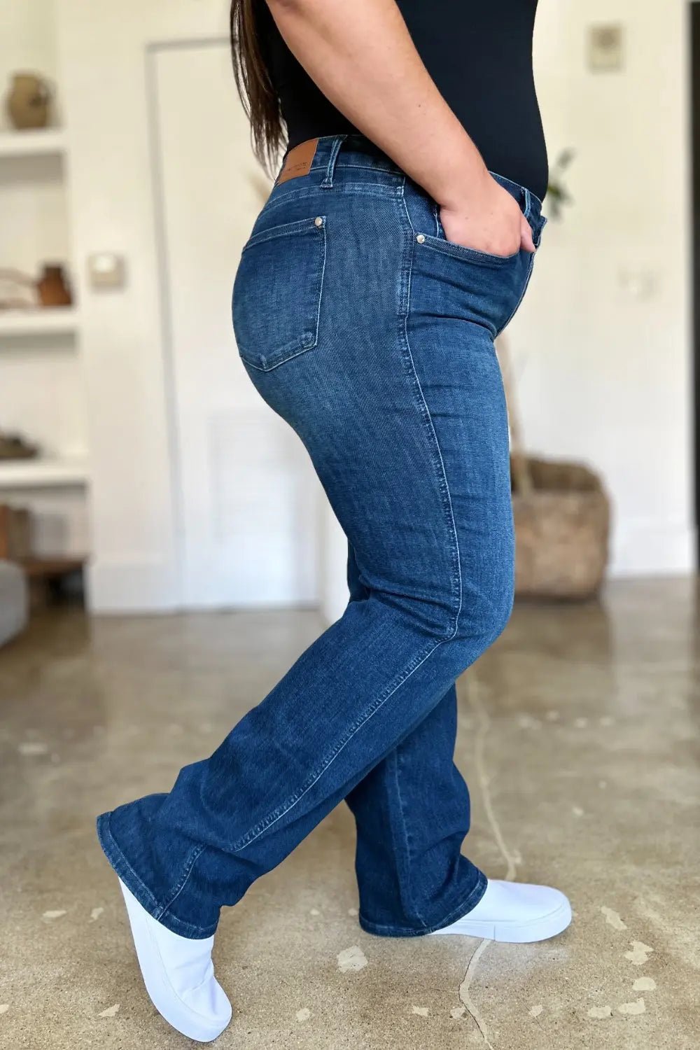 Judy Blue Full Size Tummy Control Straight Jeans 2668south