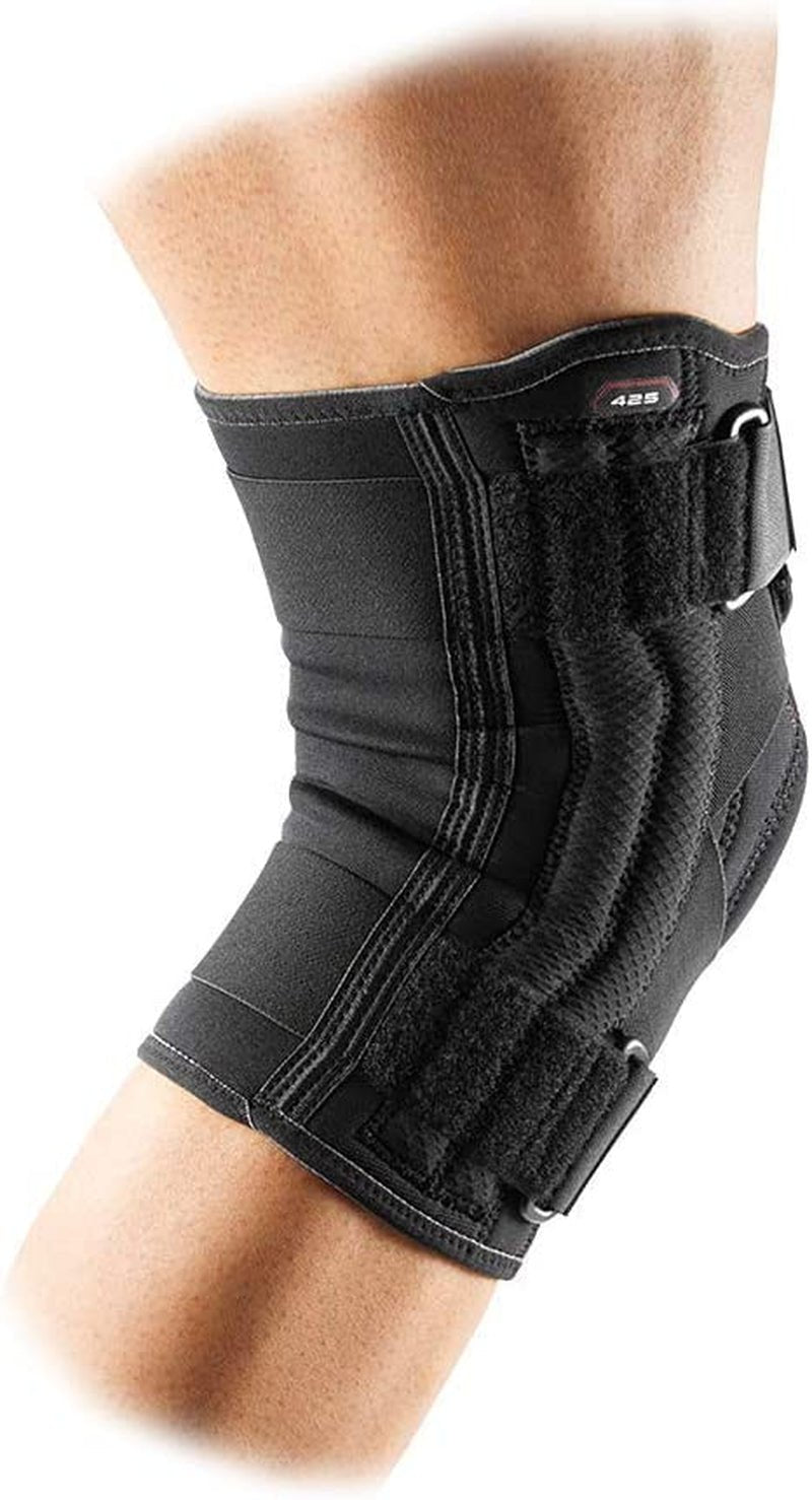 Knee Brace Support with Side Stays & Compression. Knee Sleeve Cross Straps for Knee Stability, Patellar Tendon Support, Tendonitis, Arthritis Pain Relief, Recovery. 2668south