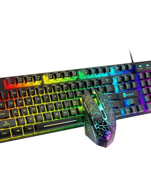 Load image into Gallery viewer, Kuiying T6RGB Luminous Keyboard And Mouse Set 2668south
