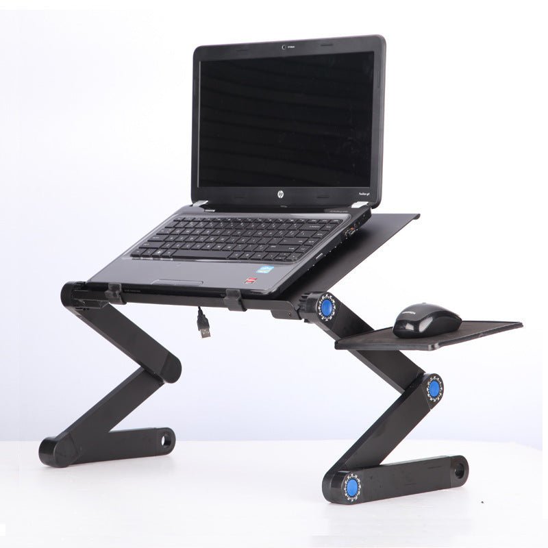 Laptop Table Stand With Adjustable Folding Ergonomic Design Stand Notebook Desk For Ultrabook Netbook Or Tablet With Mouse Pad 2668south