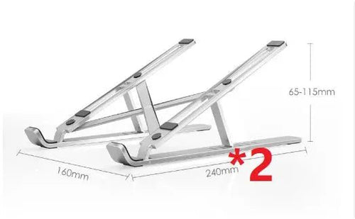 Load image into Gallery viewer, Laptop stand cooling portable adjustable stand 2668south
