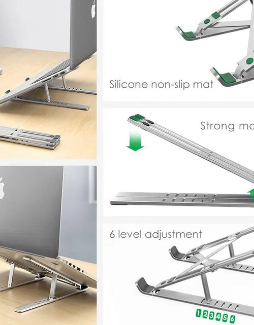 Load image into Gallery viewer, Laptop stand cooling portable adjustable stand 2668south
