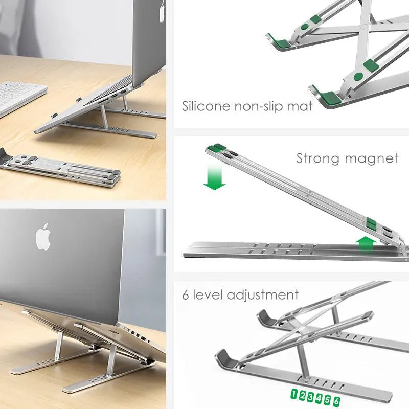 Laptop stand cooling portable adjustable stand 2668south