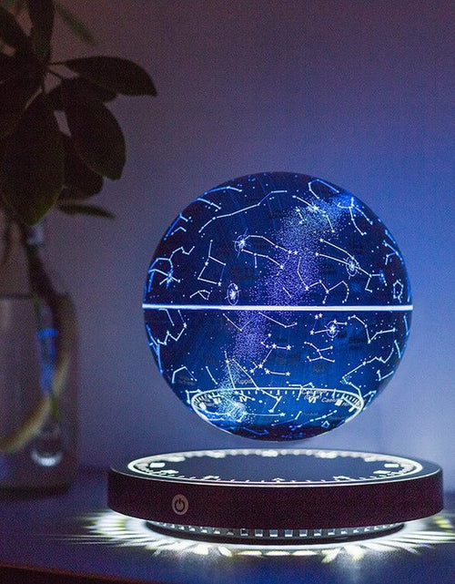 Load image into Gallery viewer, Levitating Lamp Magnetic Levitation Globe LED Earth Floating Lamp Rotating Globe Zodiac Bedside Lights Novelty Christmas Gifts 2668south
