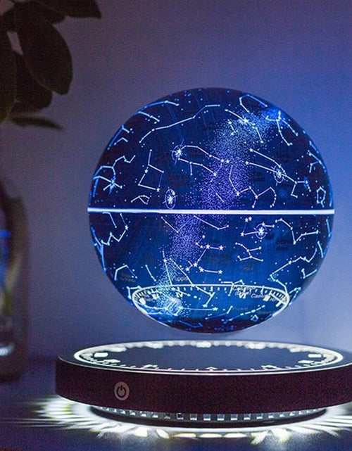 Load image into Gallery viewer, Levitating Lamp Magnetic Levitation Globe LED Earth Floating Lamp Rotating Globe Zodiac Bedside Lights Novelty Christmas Gifts 2668south
